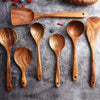 TeakWare - 7-Piece Sustainable Kitchen Utensil Set