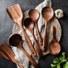 TeakWare - 7-Piece Sustainable Kitchen Utensil Set