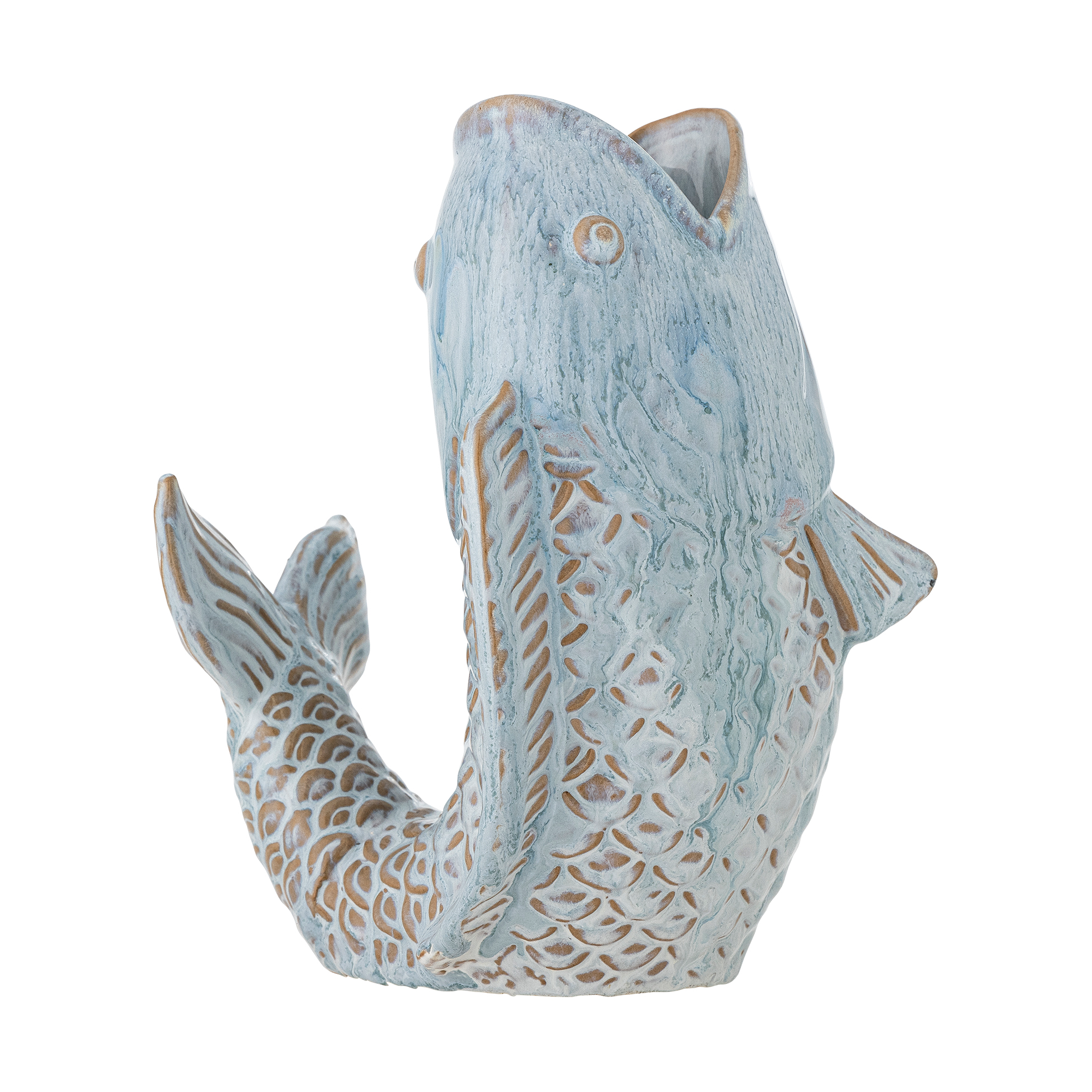 KOI Vase – Dekorative Fischvase aus Steingut