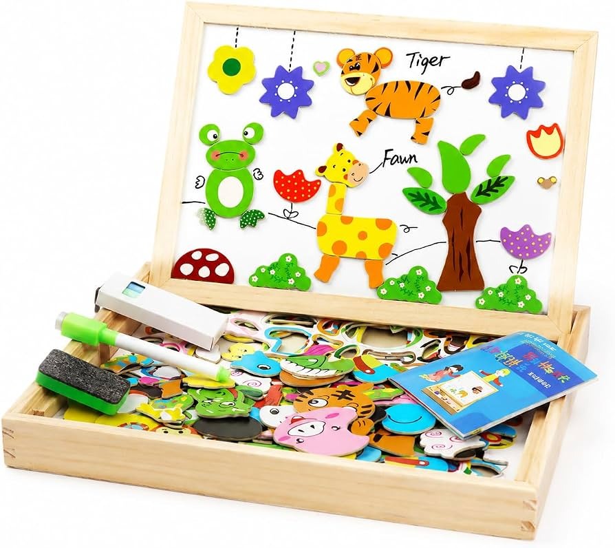ArtMagnet Tafel – Magnetische & Klassische Tafel Holz Für Kinder – Kreativität Und Lernspaß Überall