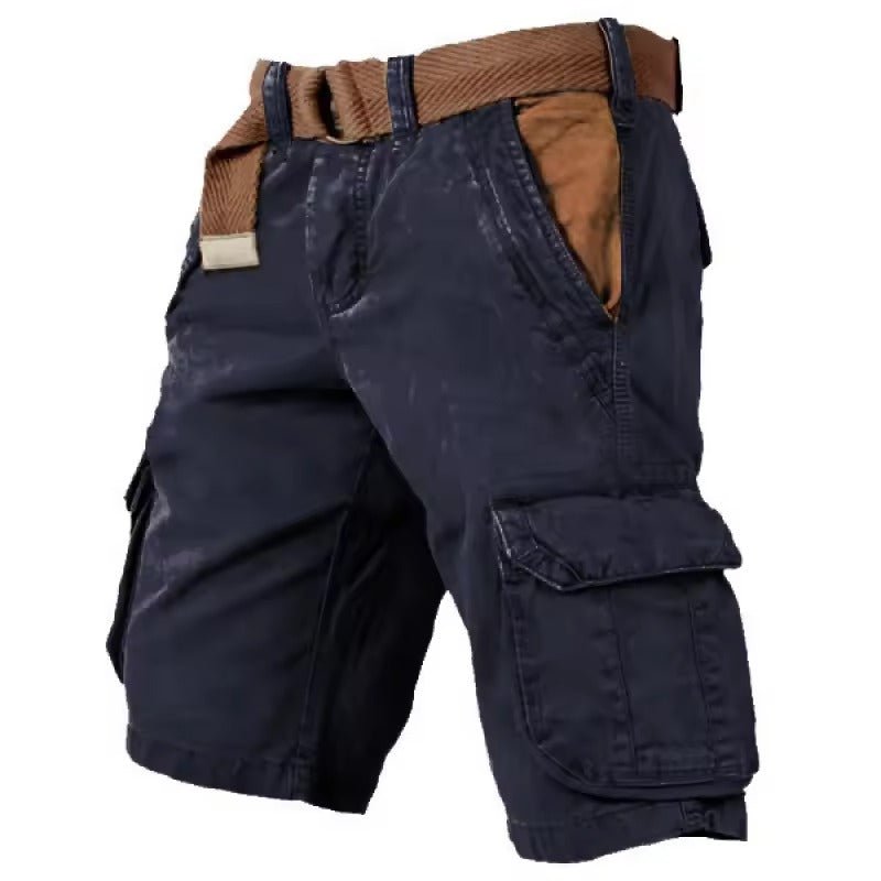 WanderSchmiede Cargo – Robust Men's Cargo Shorts for Outdoors & Everyday Wear