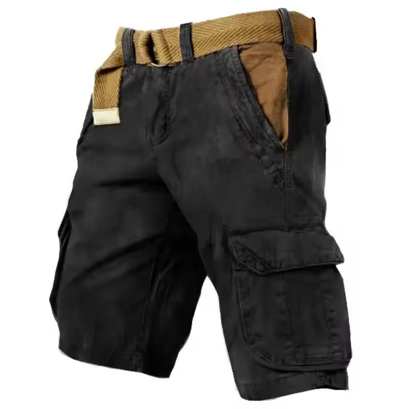 WanderSchmiede Cargo – Robust Men's Cargo Shorts for Outdoors & Everyday Wear