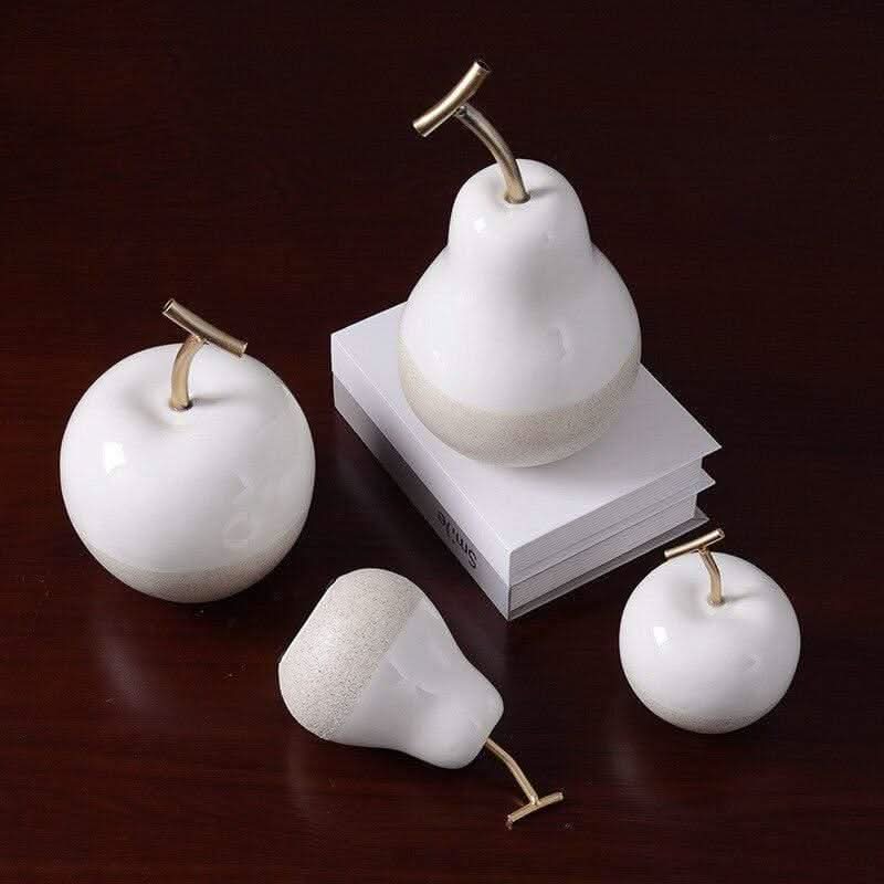 VIRELLA Ceramic Fruit Sculptures Modern Design Timeless Elegance For Living Spaces