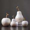VIRELLA Ceramic Fruit Sculptures Modern Design Timeless Elegance For Living Spaces