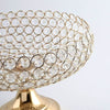 VELISYA Elegant Cascade Centerpiece Bowl with Rhinestones and Glamour