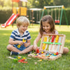 BUILDAROO – Creative Wooden Building Set For Playful Learning And Imagination