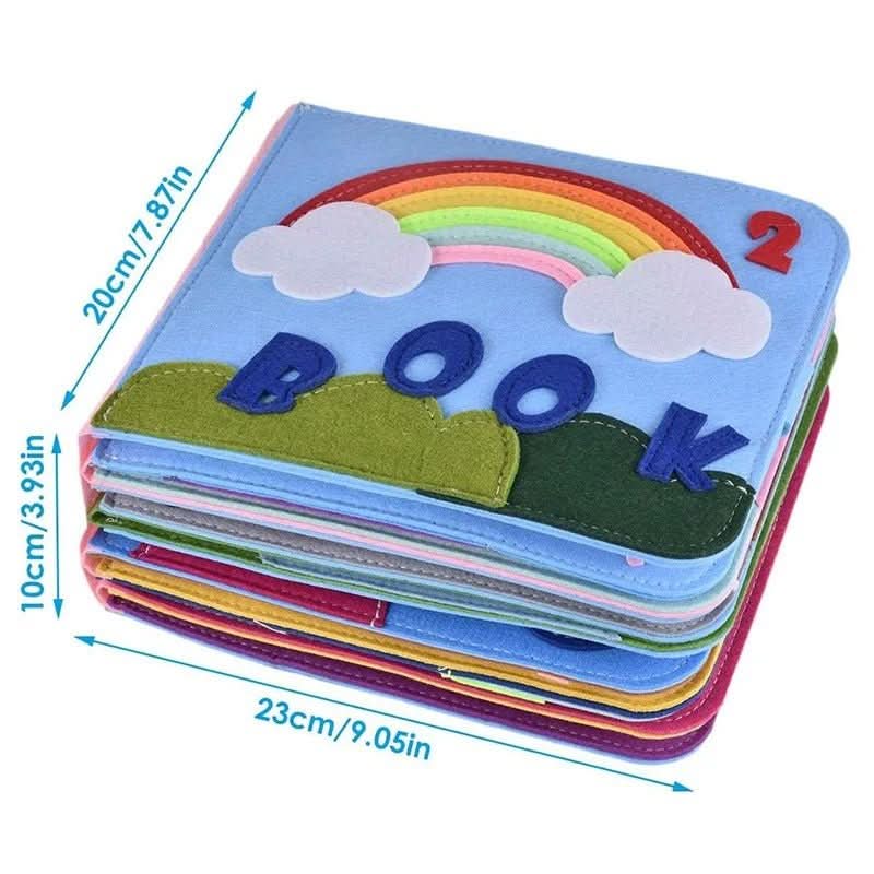 Wonder Book - Montessori-Inspired Learning Book For Children | Interactive Stories And Learning Activities