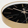Arcora Marble Wall Clock Luxurious Timepiece Art Piece
