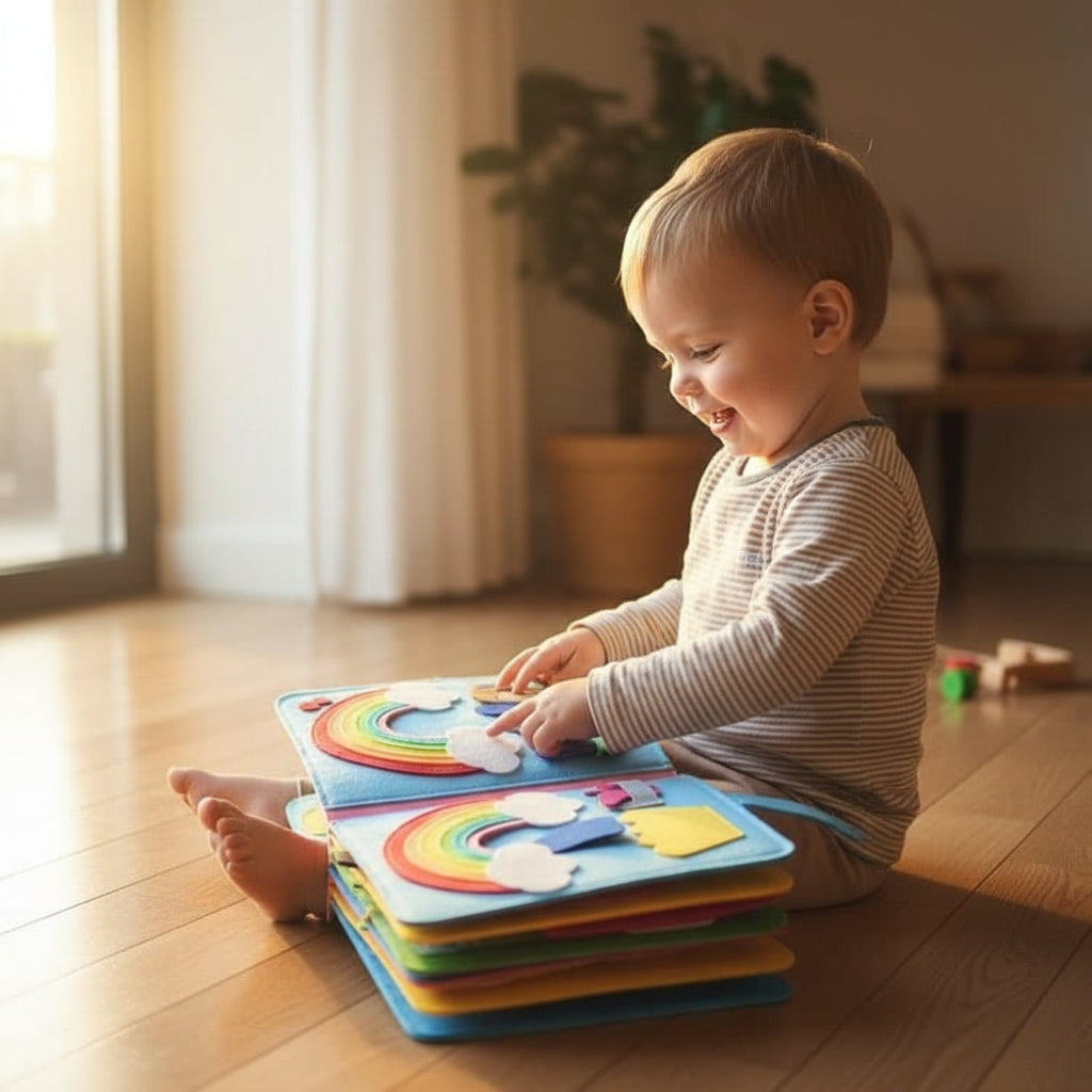 Wonder Book - Montessori-Inspired Learning Book For Children | Interactive Stories And Learning Activities