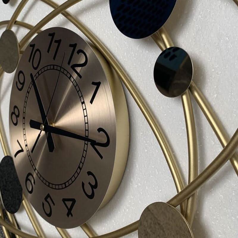 ALYANA Golden Heavenly Orbit Wall Clock