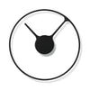 Stelton Time Wanduhr Ø 30cm, Schwarz