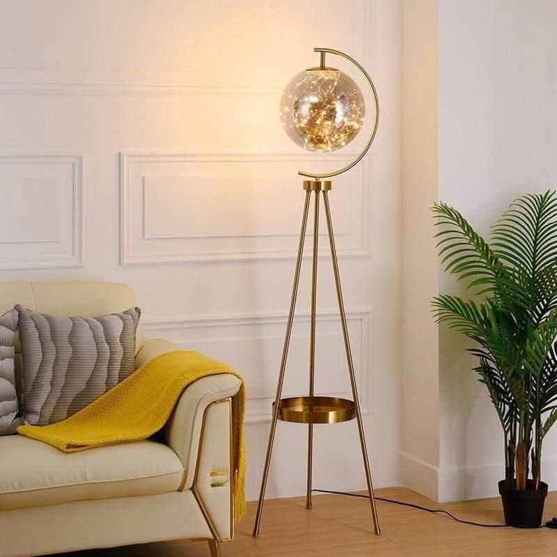 AVIANA Luminous Globe Tripod Lamp