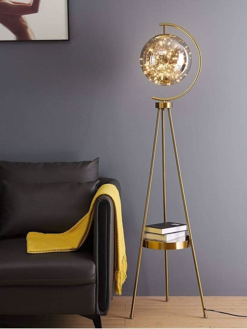 AVIANA Luminous Globe Tripod Lamp