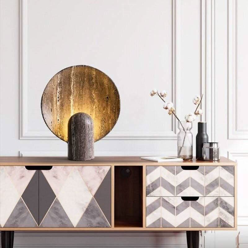 CASTALIA – Artistic Stone Table Lamp