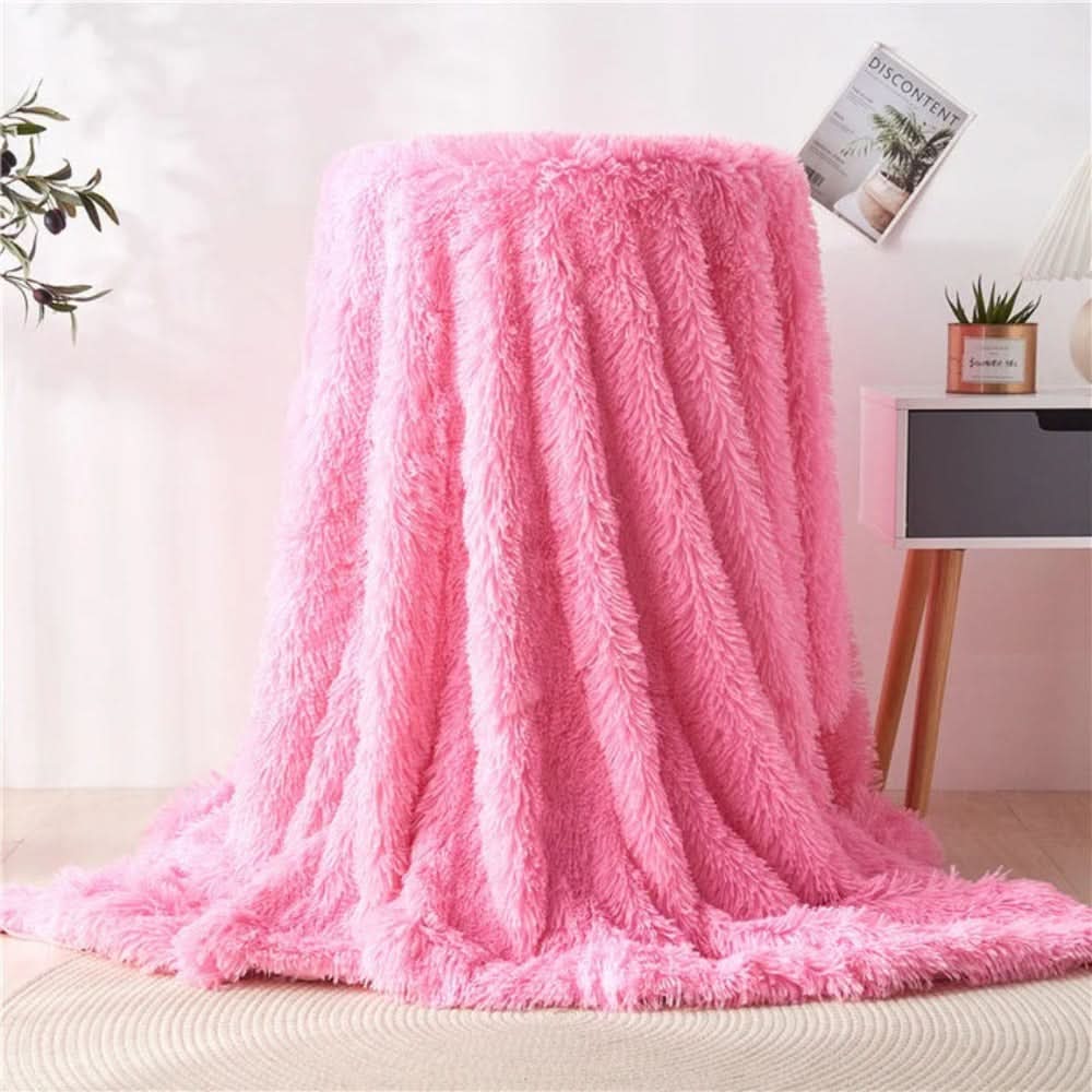DALA - Fluffy Faux Fur Blanket