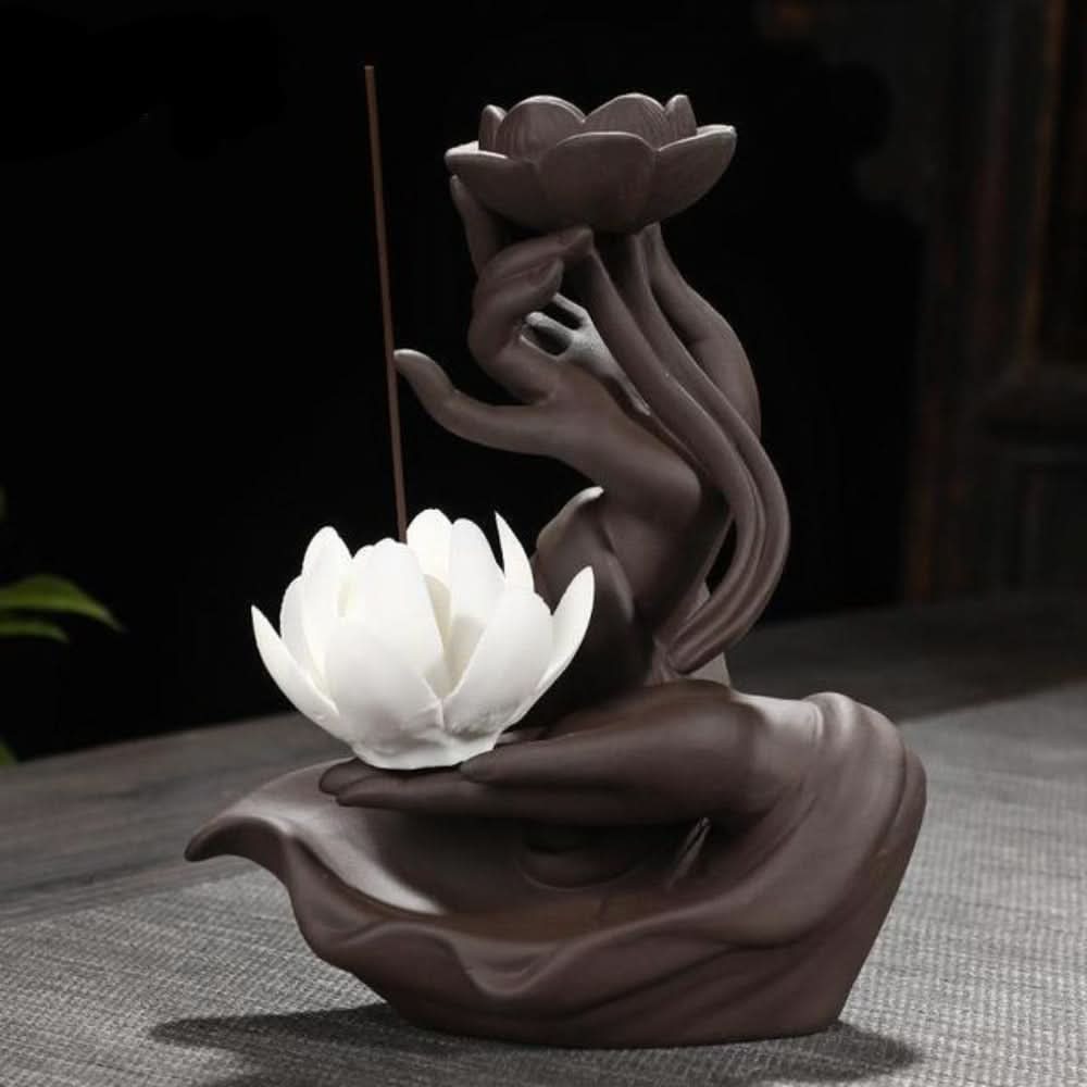 Essentra LED Waterfall Incense Burner Lamp