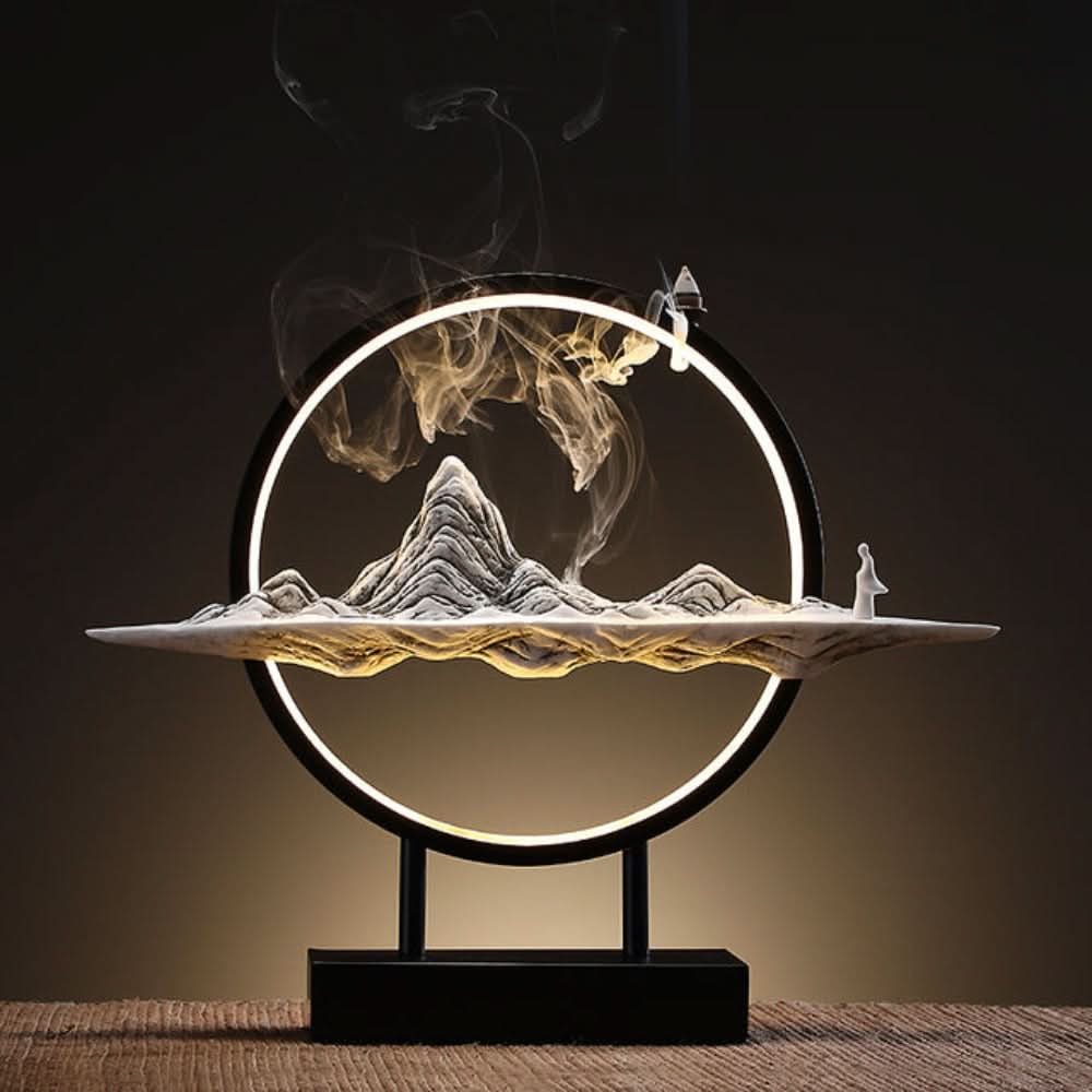 Essentra LED Waterfall Incense Burner Lamp