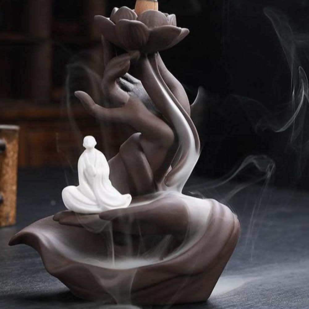 Essentra LED Waterfall Incense Burner Lamp