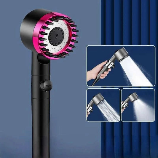 EntspannungRegen - Stilvoller Massage-Duschkopf