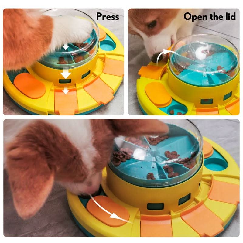 Interactive Dog Feeder — Puzzle & Treat Dispenser for Dogs