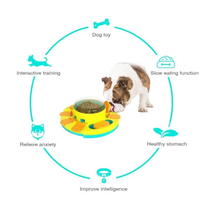 Interactive Dog Feeder — Puzzle & Treat Dispenser for Dogs
