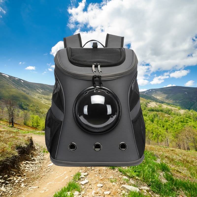 CATTREKKER – Foldable Cat Travel Bag with Panorama Window for Stress-Free Travel