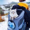 CATTREKKER – Foldable Cat Travel Bag with Panorama Window for Stress-Free Travel