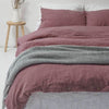 BELVORA Linen Bedding Set Luxurious Sleep Experience