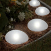 Solar Kieselstein Lichter für den Außenbereich