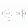 FEROGLOW – Kreative Moderne Eisen Wandlampe