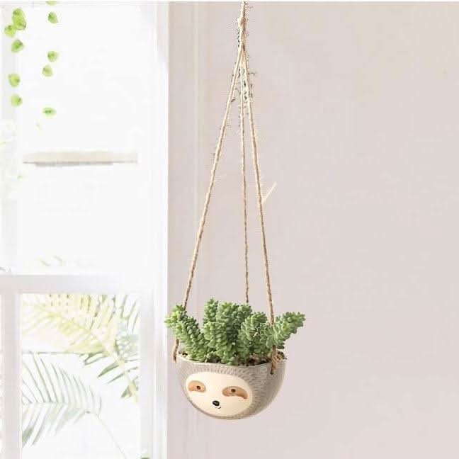 LUMA - Stylish Hanging Sloth Vase for Your Rooms