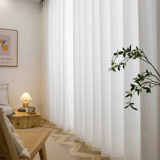 CALORIA – Elegant Tulle Curtains for the Living Room
