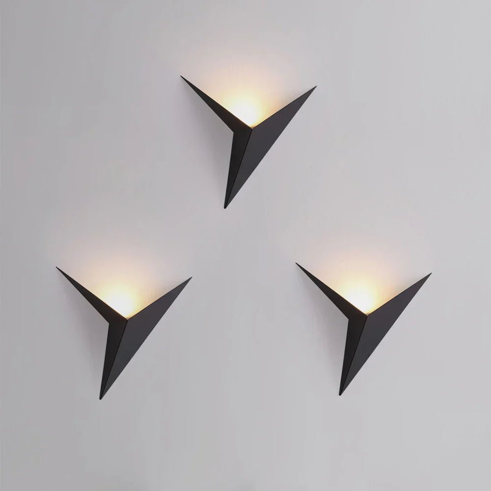 TRILUME – LED Triangle Wall Light Modern Design