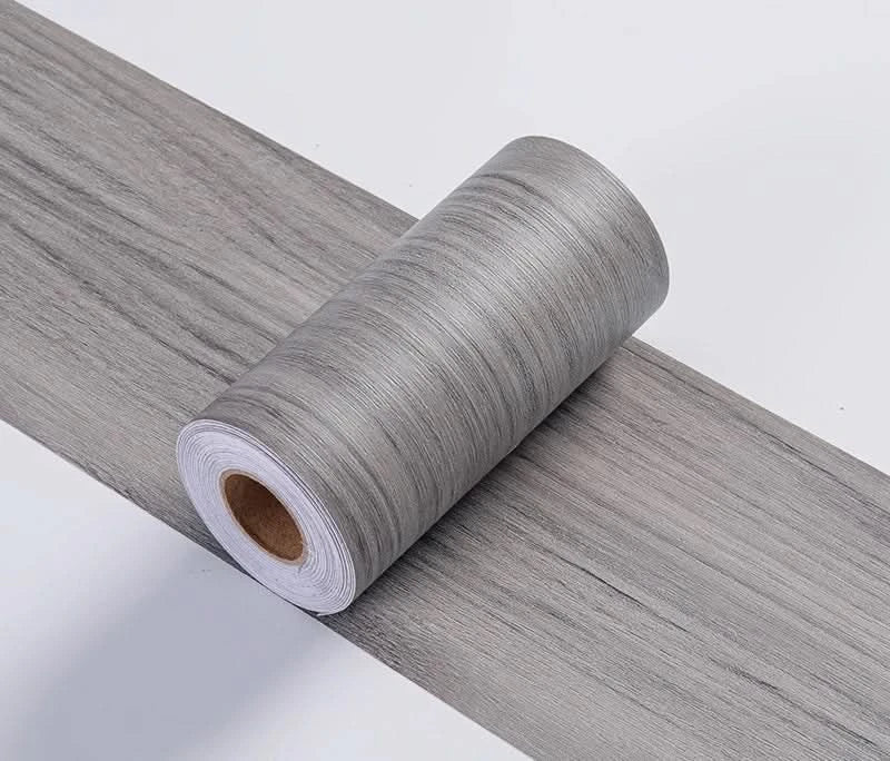 Decorex Edge Skirting Board | PVC Wood-Look Wall Cladding | Waterproof Trim | New Wall & Floor Decor