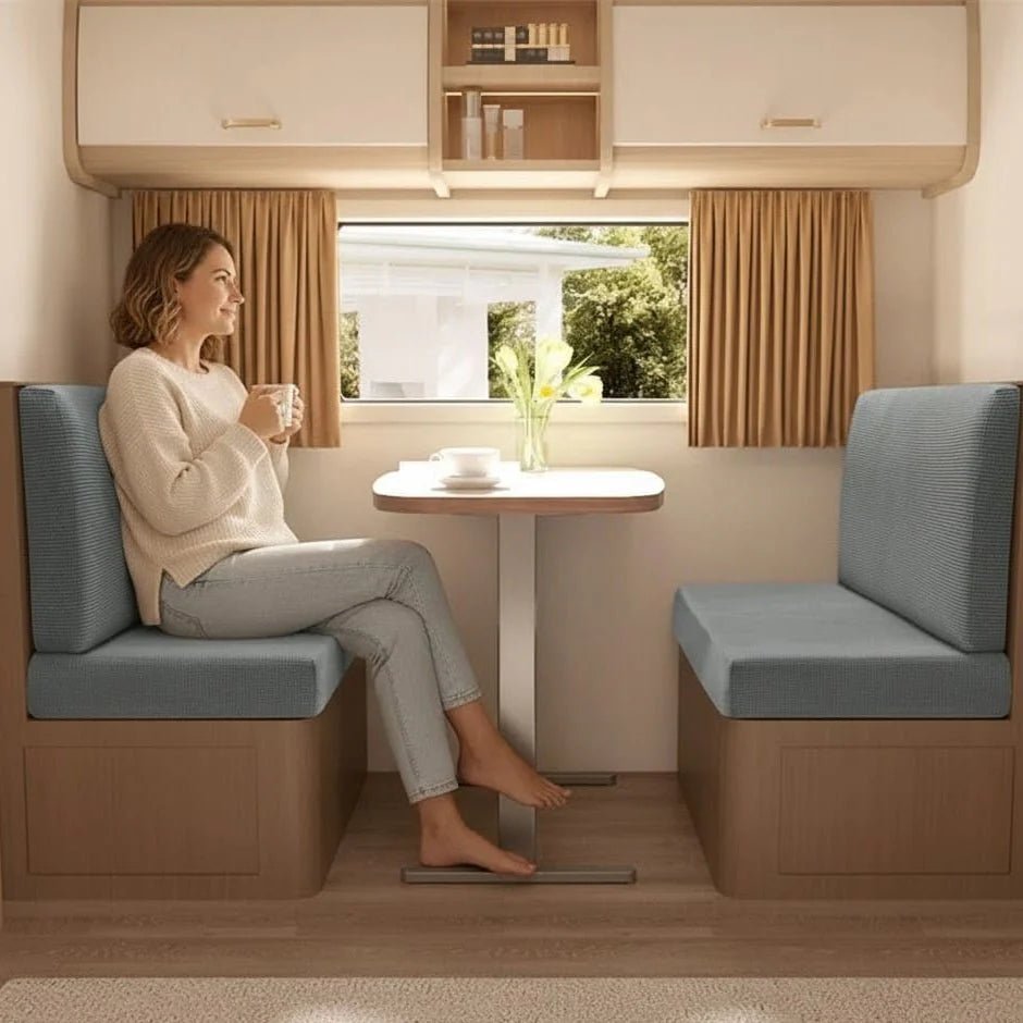 Travel Sofa – Protective Seat Cover Set For Camper Interiors