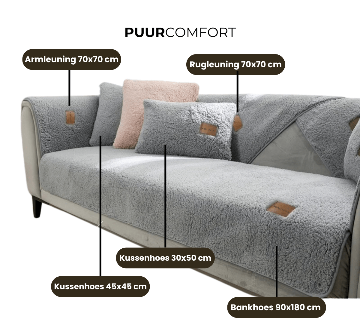 Zora - Durable, Stylish, and Elegant Sofa Cover