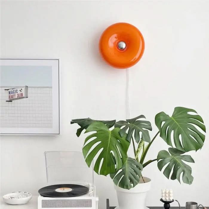 Modern Donut Table Lamp – Stylish Donut Table Lamp with Touch Dimmer & 3 Light Colors