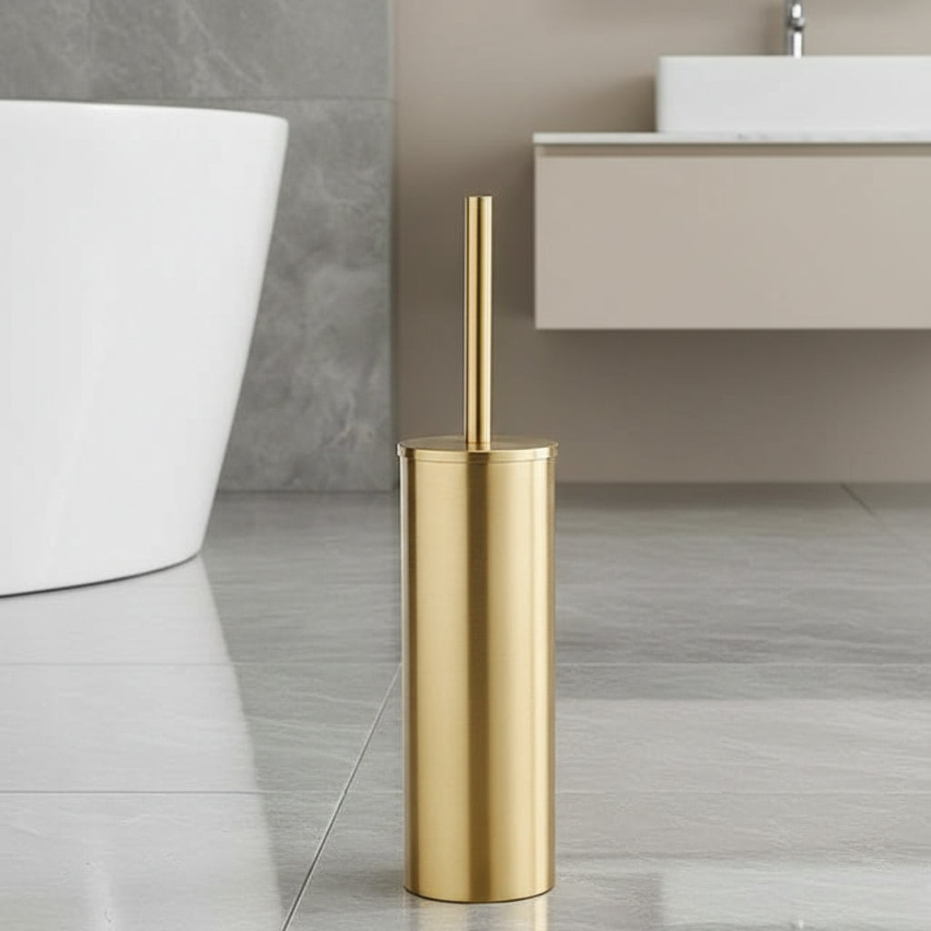 Goldy - Luxurious Toilet Brush Holder