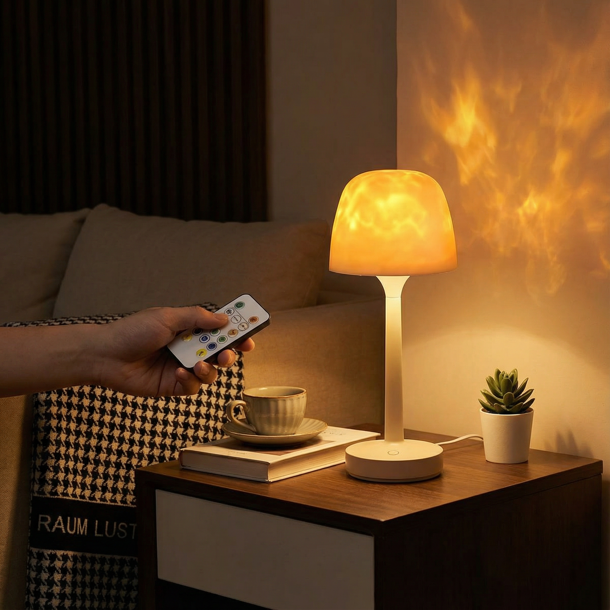 Magische Atmosphäre Tischlampe