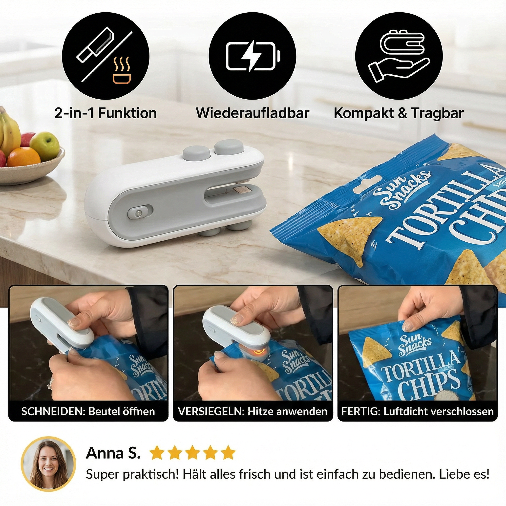 2in1 Mini Versiegelungsgerät
