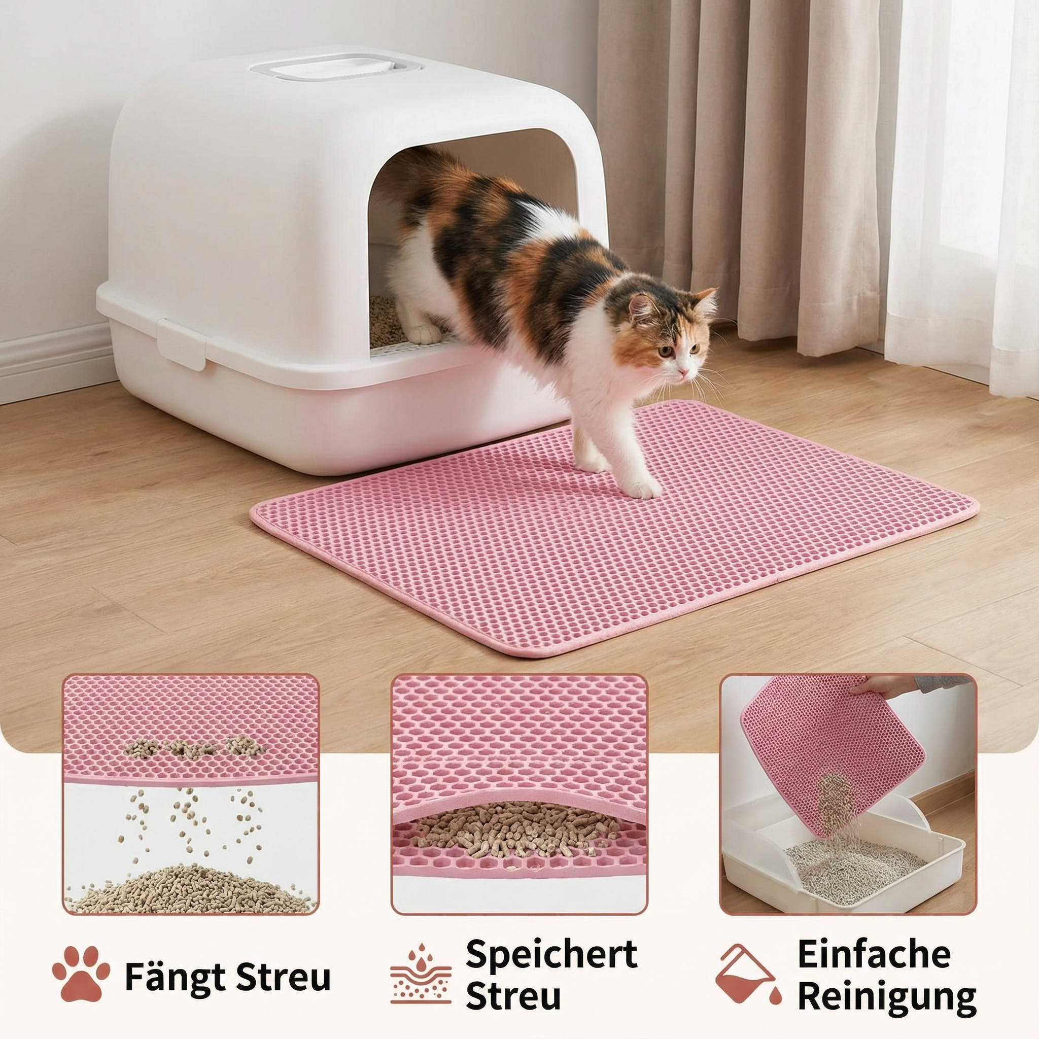 Katzenstreumatte